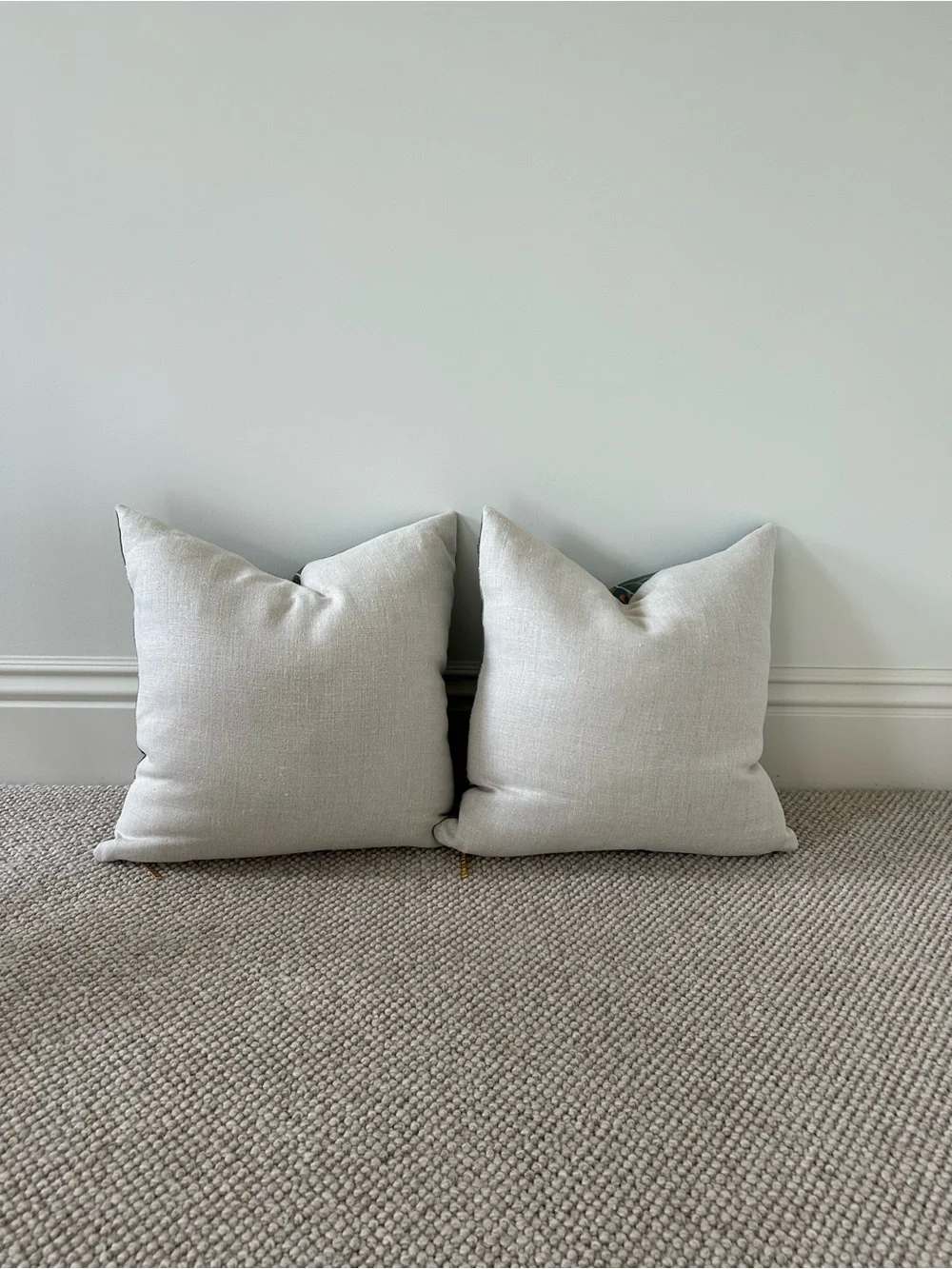 St. Frank Teal Vines Suzani Accent Pillows